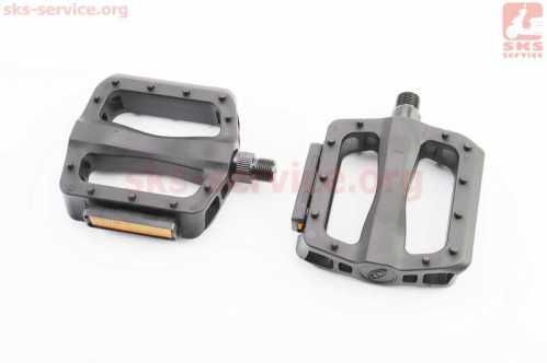 Педали MTB 9/16" (108x94x24mm) пластиковые, черные NW-495