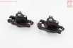 Тормоз Disk-brake передний (F160/R140мм)+задний (F180/R160мм), диски 160мм, крепл. 6 болтов, чёрный DX-2012, тип 1