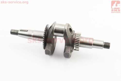 Коленвал 168F/170F (Dшейки-30mm, H-85mm, L-240mm) под резьбу М16, для мотопомпы