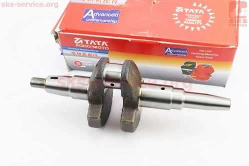 Коленвал 186F (Dшейки-40mm, H-124mm) под конус