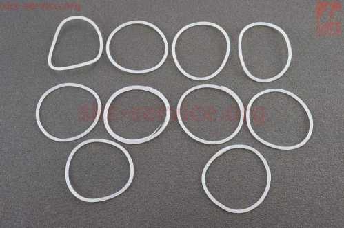 Кольцо (манжет) уплотнительное гильзы 80mm, белое R180NM, к-кт 10шт