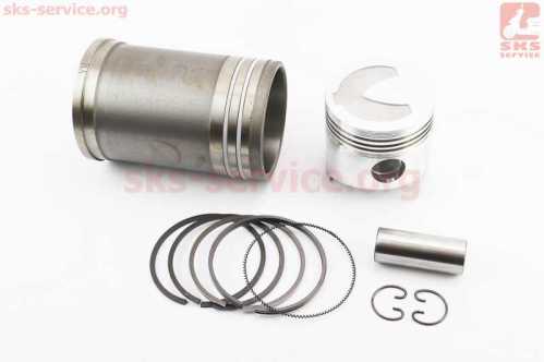 Поршневая R190N к-кт, поршень 90mm STD (форкамера "Подкова") +гильза +манжеты