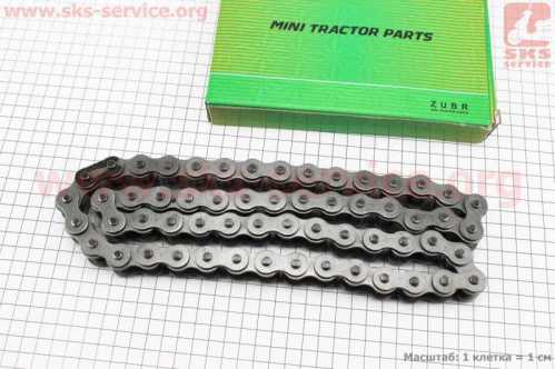 Редуктор фрезы R175/180N/190N/195N - Цепь 630-58L, b-12,70mm (широкая) 81-1, 101-2