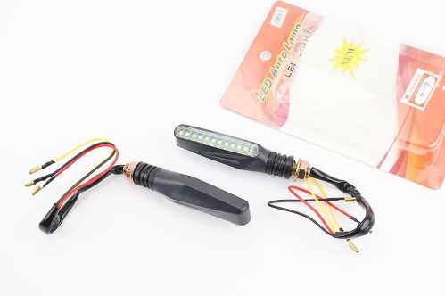 Поворот диодный LED ТОНКИЙ, 2шт