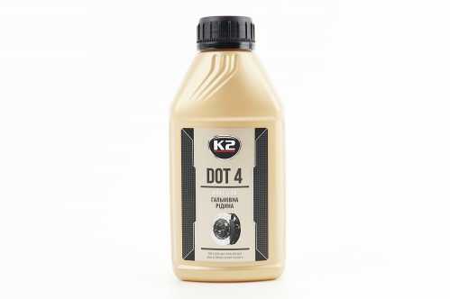 Гальмівна рідина синтетична "DOT-4", 500g Заводской стандарт OEM