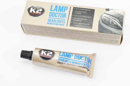 Засіб для полірування фар "Lamp Doctor" паста, 60ml Заводской стандарт OEM