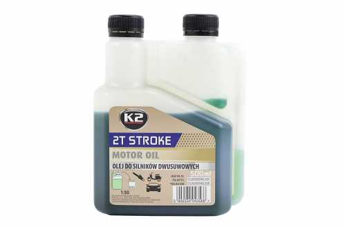 Олива 2T - напівсинтетична універсальна "2Т STROKE" GREEN, 500ml Заводской стандарт OEM