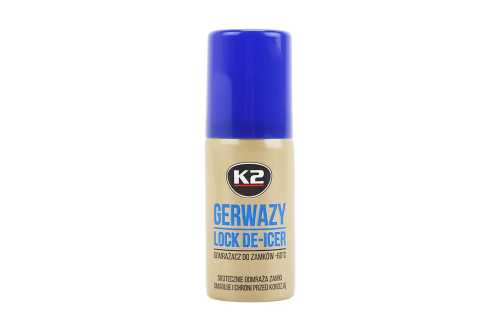 Жидкость для разморозки замков "Gerwazy", Аэрозоль 50ml Заводской стандарт OEM