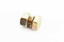 Болт + гровер + гайка M10x15mm (під ключ 16мм) Заводской стандарт OEM