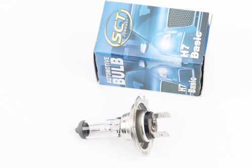Лампа фары галоген H7 12V 55W PX26D Basic