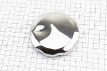 УЦІНКА Кришка бака паливного (для генератора 2-9кВт) D-93mm, 168F/170F/173F/177F/182F/188F/190F, метал, "ХРОМ" (невеликі потертості, див. фото) Заводской стандарт OEM