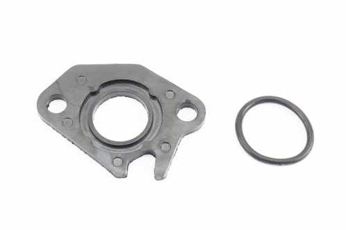 Прокладка патрубка карбюратора Honda DIO AF34/35 (пластмасс) d-18mm + манжет
