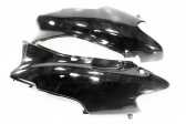 Honda DIO AF-34/35 пластик - верхний боковой лев+прав к-кт 2шт, ЧЕРНЫЙ