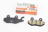 Тормозные колодки (дисковые) правое ухо, Viper - RACE/STORM/CG/СВ/HONDA-LS125;NSR 50;MBX 50/LIFAN/KYMCO-Pulsar/LONCIN, к-кт 2шт, черные