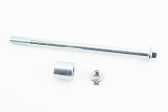 Ось заднего колеса d12mm; L210mm + втулка, гайка