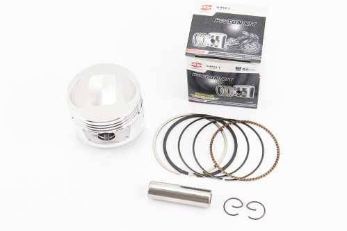 Loncin LX200GY-3 Поршень к-кт CG200cc 63мм STD (висота 49мм, палець 15мм)