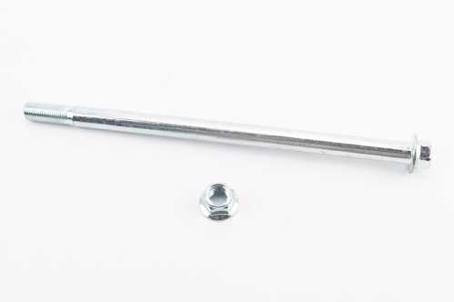 Ось колеса заднего d15mm; L260mm, гайка