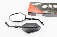 Loncin LX250GY-3 Дзеркала чорні к-кт, м10 Заводской стандарт OEM