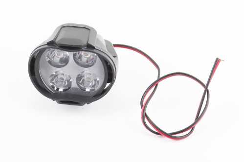 Фара дополнительная светодиодная влагозащитная - 4 LED с креплением, 65*50мм
