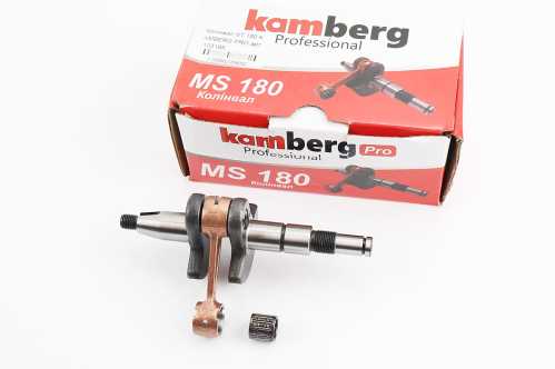 Коленвал, палец 10mm MS-180 + подшипник "PRO"