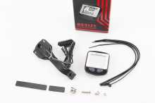 Велокомп'ютер 11-функцій, дротовий, сіро-чорний AS-820 (без батарейок) Заводской стандарт OEM