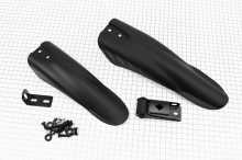 Крила пластмасові 16-20" CHILD, чорні FL-608 Заводской стандарт OEM