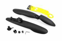 Крылья пластмассовые 24-26" MTB быстросъёмные, чёрные SMG-669 Заводской стандарт OEM
