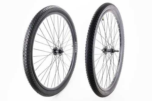Колеса 29" переднее+заднее, з шинами KENDA, Disk-brake, обод алюм., втулка 14Gx36H, под вольнобег, крепл. эксцентрик