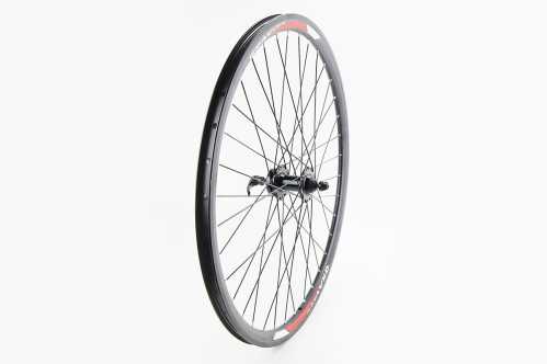 Колесо 27,5" переднее Disk-brake, обод "капля" и втулка 14Gx36H алюминиевые NECO MS37F, крепл. эксцентрик, "GRAVITY"