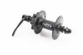Втулка передняя MTB алюминиевая 14Gx36H, Disk-brake, крепл. эксцентрик, чёрная DEORE НВ-M525A