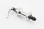 Втулка передняя MTB алюминиевая 14Gx36H, Disk-brake (резьба), 2 пром-подшипники 6200 2RS, крепл. эксцентрик