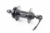 Втулка передняя MTB алюминиевая 14Gx36H, Disk-brake, крепл. эксцентрик, чёрная MS37F