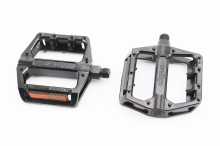 Педали BMX 9/16" (109x100.5x26mm) алюминиевые, чёрные B087DU Заводской стандарт OEM