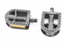 Педали CHILD 9/16" (96x65x26mm) пластиковые, чёрные NW-90A Заводской стандарт OEM