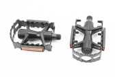 Педали MTB 9/16" (100x66x25mm) алюминиевые, черные