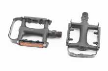 Педали MTB 9/16" (101x70x24mm) пластико-алюминиевые, чёрные VM273DU Заводской стандарт OEM