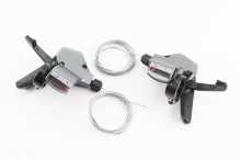 Переключатели (манетка) 3x9 скоростей, чёрные SL-KD-30