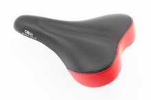 Сиденье MTB, чёрно-красное GS-589