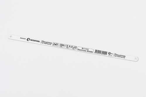 Полотно ножовочное по металлу 300х12,5х0,62 24T W3 HSS HT-3020 Заводской стандарт OEM