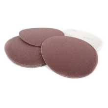Круг наждачний самоклеючий 125 мм, папір клас С, щільність 120 г/м2, К120, уп. 10 од. Заводской стандарт OEM