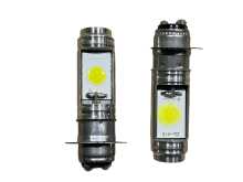 Лампа (фара) 12V35W35W діодна 2 кристали 1 вусик П15Д-25-1 (LED) AMG Заводской стандарт OEM