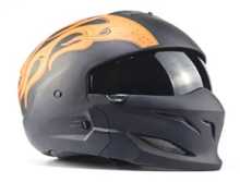 Шолом трансформер (mod: XZ-1) (size:XL, чорний) FGN Заводской стандарт OEM