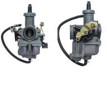 Карбюратор 4T CB/CG 150 (PZ27 з прискорювальним насосом, дросель під трос) KNG Заводской стандарт OEM