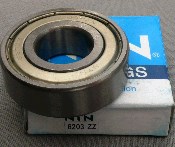 Підшипник демпфера 6203 Delta, Alpha (mod.A) Заводской стандарт OEM