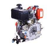 Двигун м/б 178F (6Hp) (дизель, шліци 25мм) з електростартером TT AMG-2 Заводской стандарт OEM