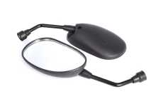 Дзеркала Active (овальні, чорні, d-10mm, з фіксатором) ZTWO ZTWO