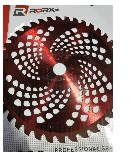 Ніж мотокоси 40T (Ø255/25.4 mm) (переможні зубці) плоский BEST Заводской стандарт OEM