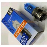 Лампа P15D-25-3 (3 вуса) 12V 35W/35W (синя) Заводской стандарт OEM