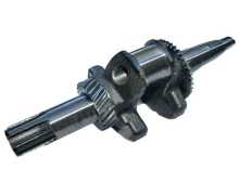 Колінвал м/б 168F/170F (6,5/7Hp) (під шліци, Ø25mm) (у зборі з шестернями) BEST Заводской стандарт OEM