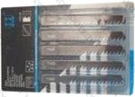 Полотно пильное для лобзика набор 5 шт (mod T144D) AZT Заводской стандарт OEM